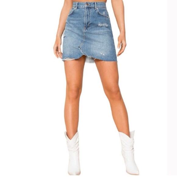 Free People We The Free Hallie Mini Skirt Size 29 - Picture 2 of 9